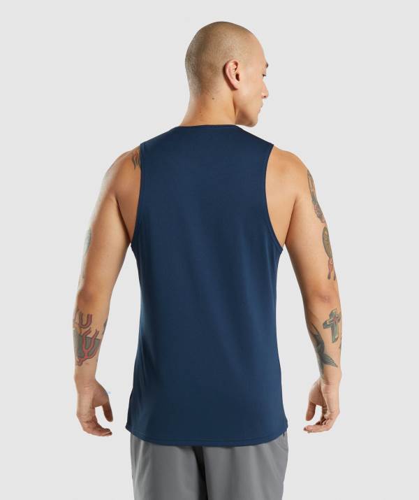 Panske Tielko Gymshark Arrival Námornícka Modrá | PV9145267